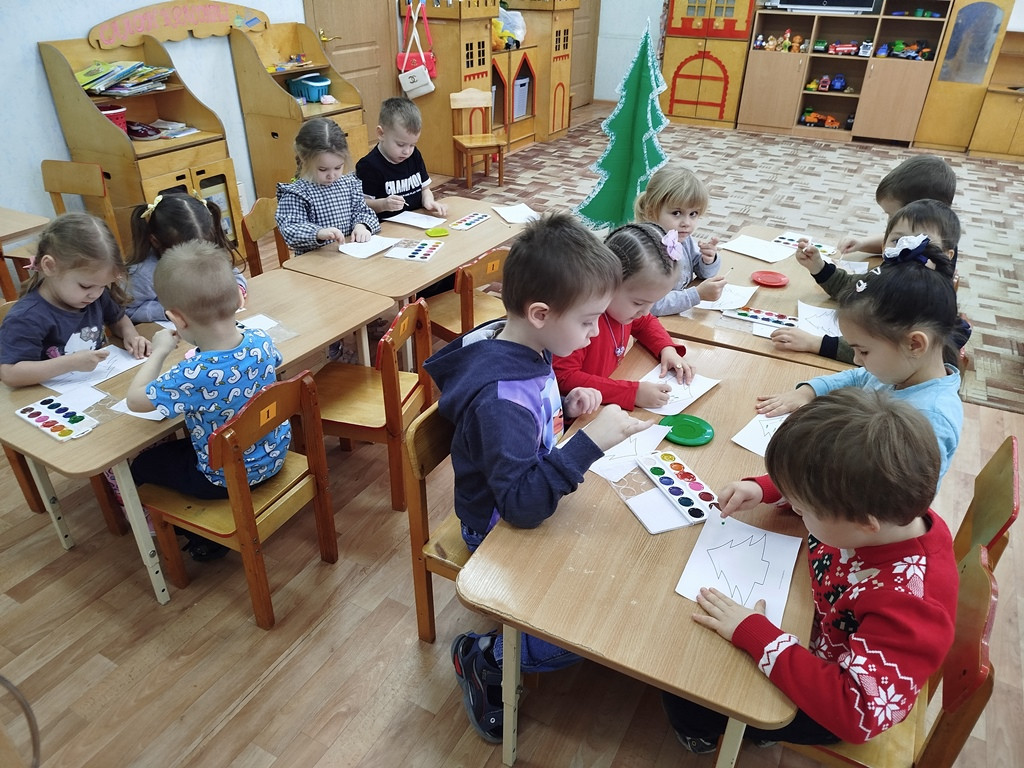 Вы сейчас просматриваете Интегрированное занятие «Ёлочка в лесу»
